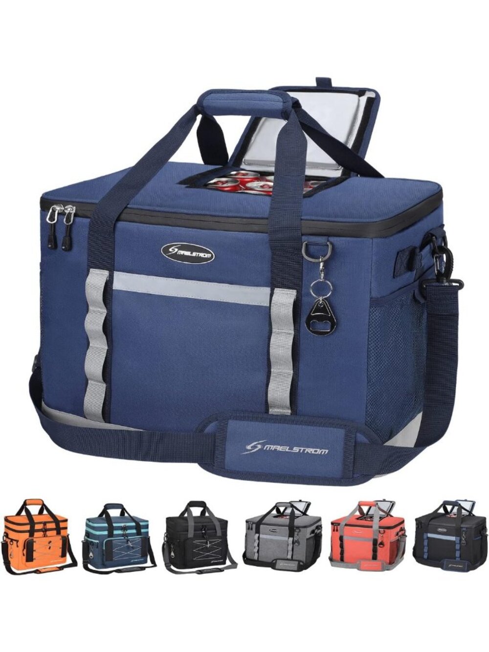 Soft Cooler Bag for 35/55/75 Cans - Beach, Picnic, and Outdoor Adventure Ready!